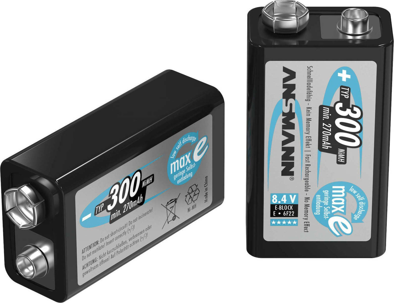 Ansmann 9V 300mAh 1τμχ - Image 7