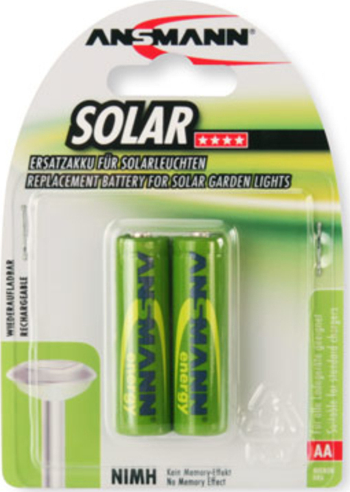 Ansmann Solar AA 800mAh 1.2V 2τμχ - Image 4