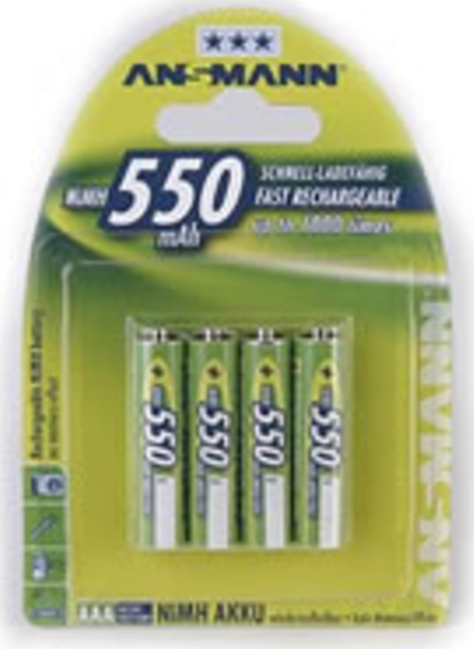 Ansmann AAA 550mAh 1.2V 4τμχ - Image 3