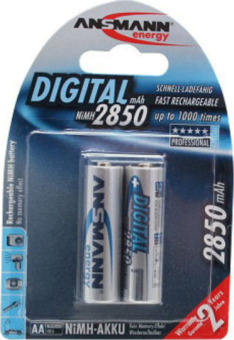 Ansmann Digital AA 2850mAh 1.2V 2τμχ - Image 4