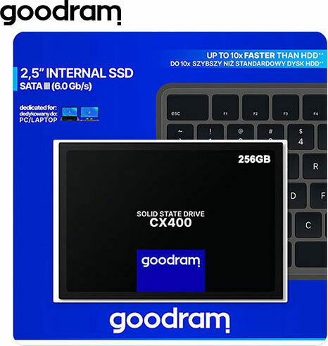 GoodRAM CX400 Gen.2 SSD 256GB 2.5'' SATA III SSDPR-CX400-256-G2 - Image 5