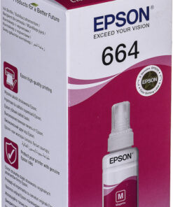 Epson 664 Γνήσιο Μελάνι Εκτυπωτή InkJet Ματζέντα (C13T66434A)