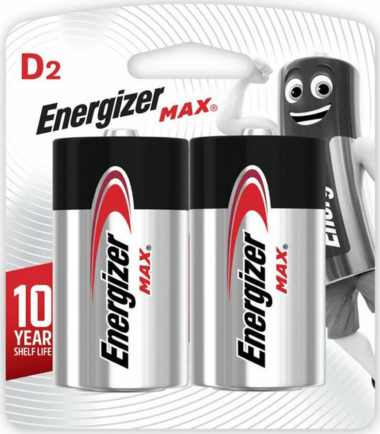 Energizer Max D 1.5V 2τμχ - Image 2