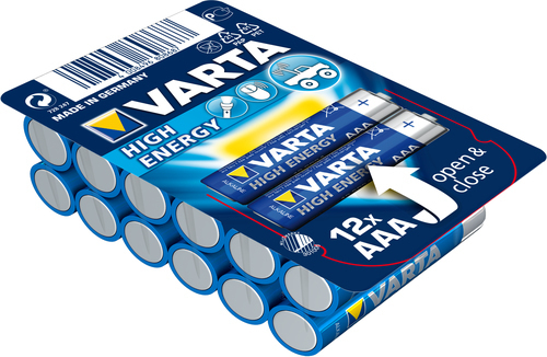 Varta LongLife Power Αλκαλικές Μπαταρίες AAA 1.5V 12τμχ 04903301112 - Image 3