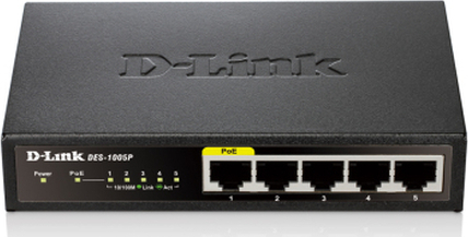 D-Link DES-1005P Unmanaged L2 PoE - Image 4
