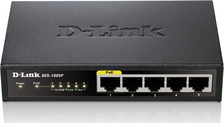 D-Link DES-1005P Unmanaged L2 PoE - Image 7