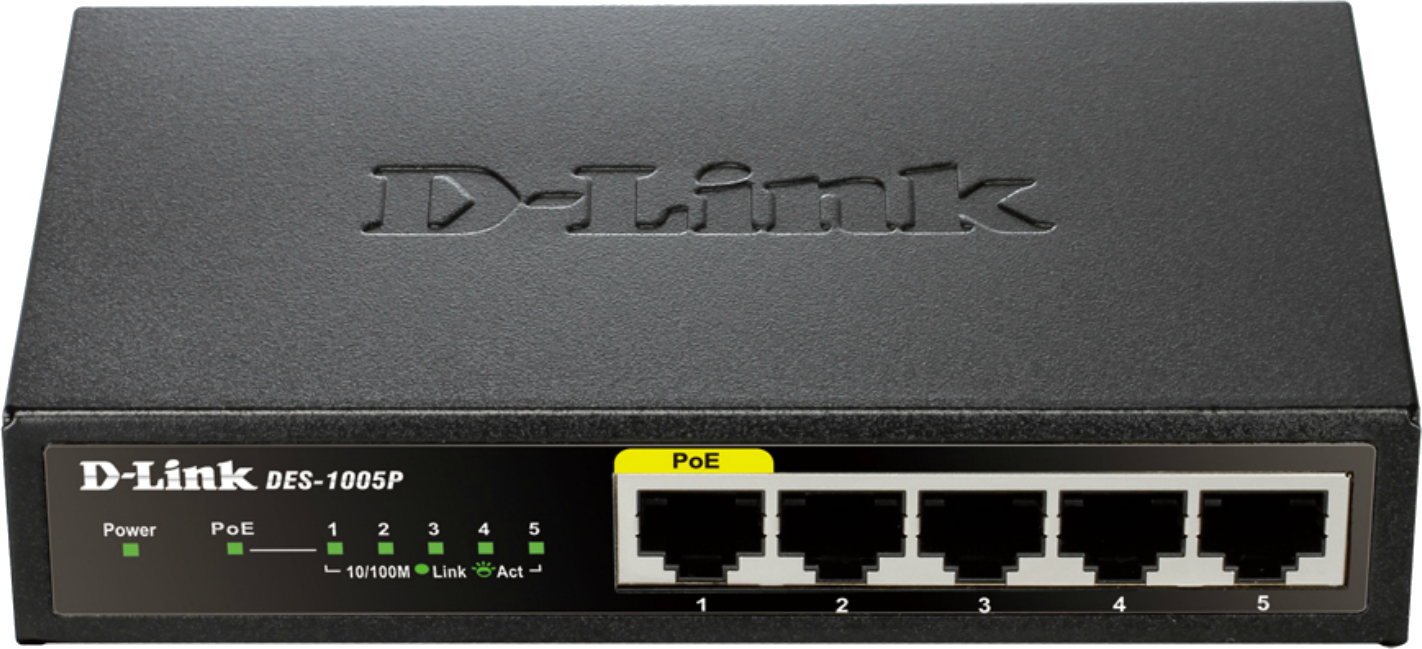 D-Link DES-1005P Unmanaged L2 PoE