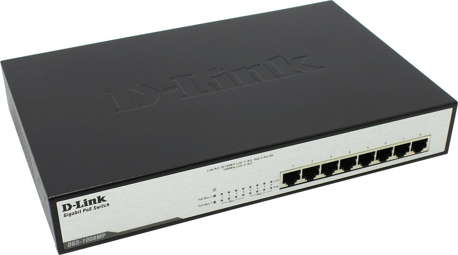 D-Link DGS-1008MP Unmanaged L2 PoE+ - Image 6