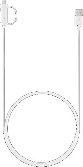 Samsung Regular USB to micro USB / Type-C Cable 3A Λευκό 1.5m (EP-DG930DWEGWW) - Image 8