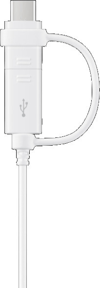 Samsung Regular USB to micro USB / Type-C Cable 3A Λευκό 1.5m (EP-DG930DWEGWW) - Image 7