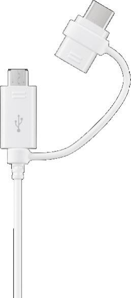 Samsung Regular USB to micro USB / Type-C Cable 3A Λευκό 1.5m (EP-DG930DWEGWW) - Image 5