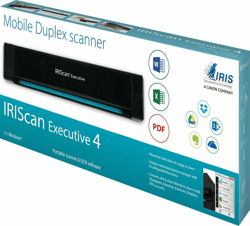 Iris IRIScan Executive 4 Sheetfed Scanner A4 - Image 4