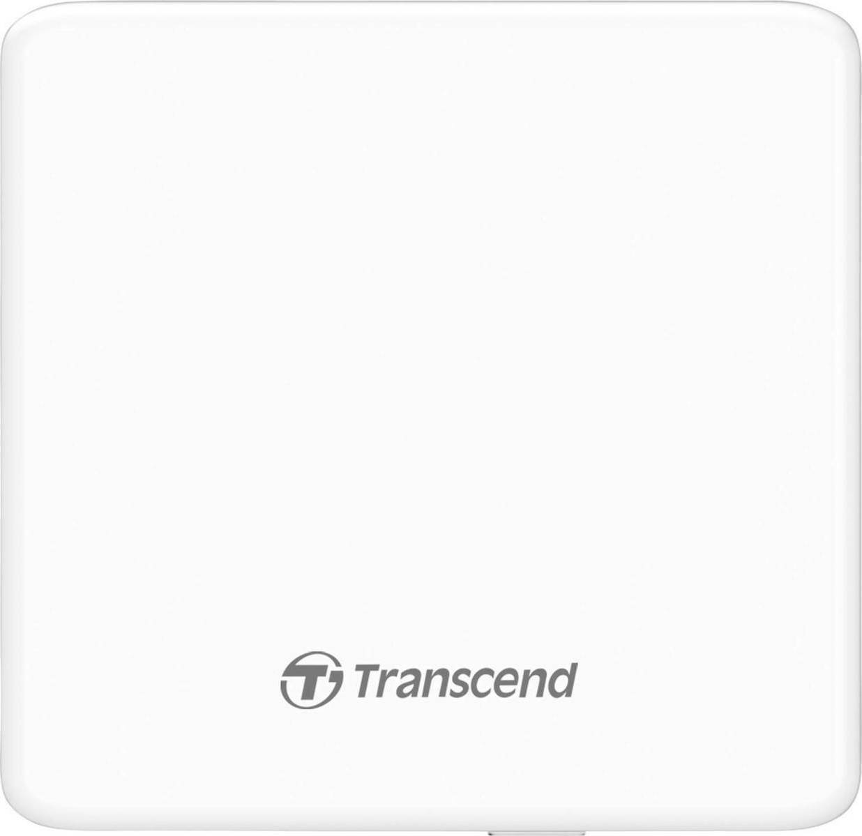 Transcend Εξωτερικός Οδηγός Εγγραφής/Ανάγνωσης CD/DVD για Desktop / Laptop Λευκό TS8XDVDS-W - Image 8