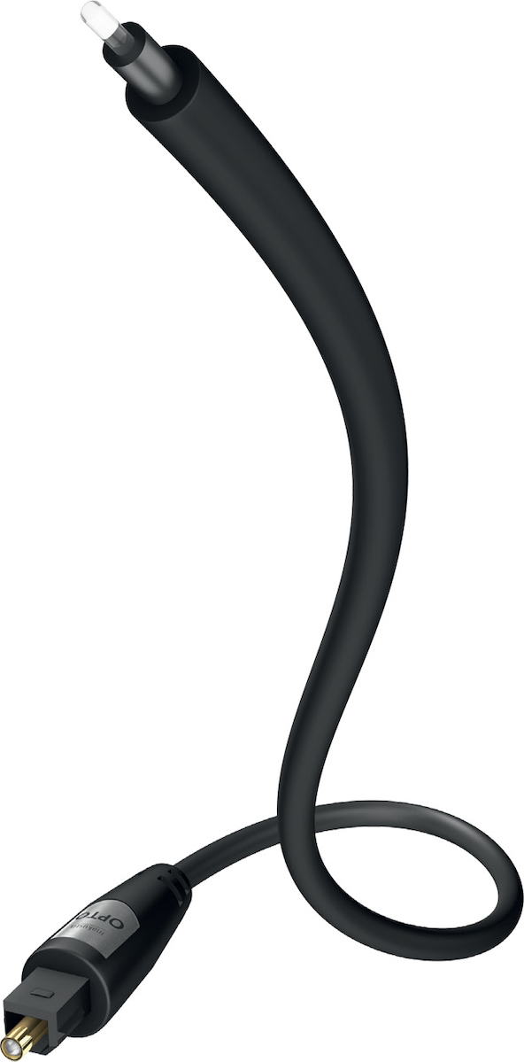 Inakustik Optical Audio Cable TOS male - TOS male Μαύρο 1.5m (00312115)