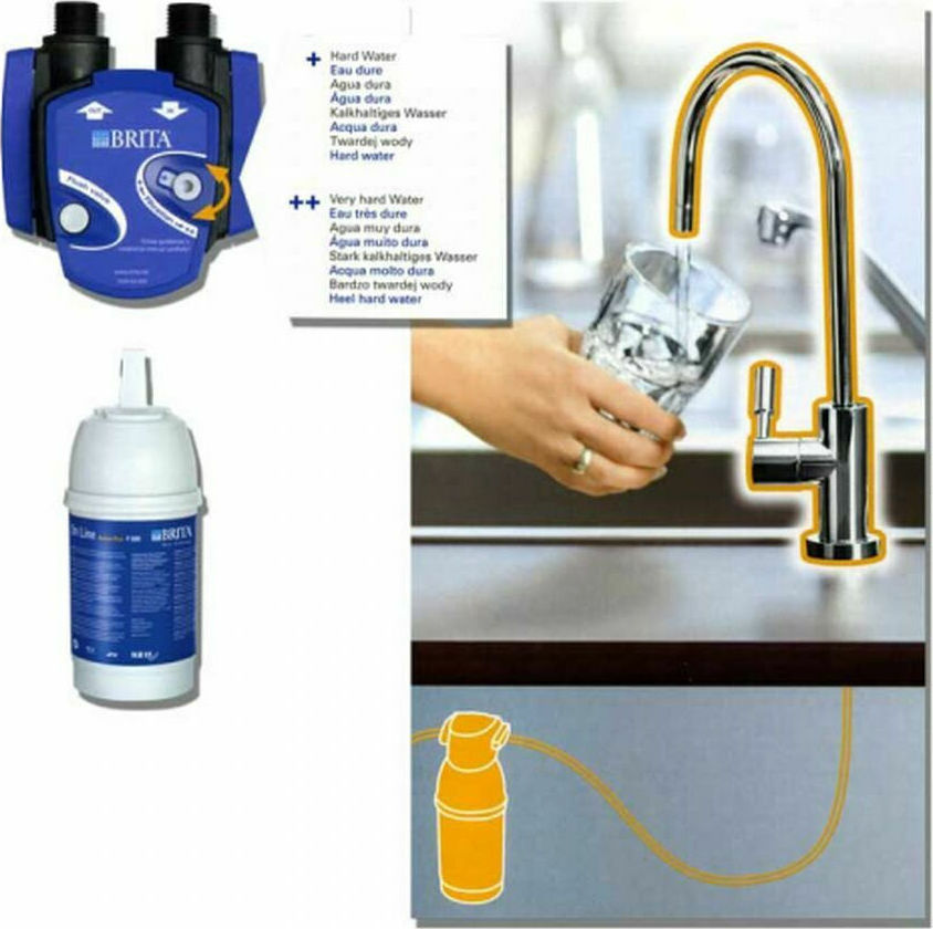 Brita Mypure P1 Συσκευή Φίλτρου Νερού Κάτω Πάγκου Μονή με Βρυσάκι - Image 2