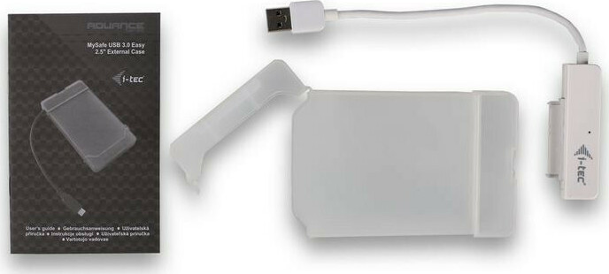 i-tec Mysafe Easy Θήκη για Σκληρό Δίσκο 2.5" SATA III με σύνδεση USB3.0 σε Διάφανο χρώμα (MYSAFEU314) - Image 6