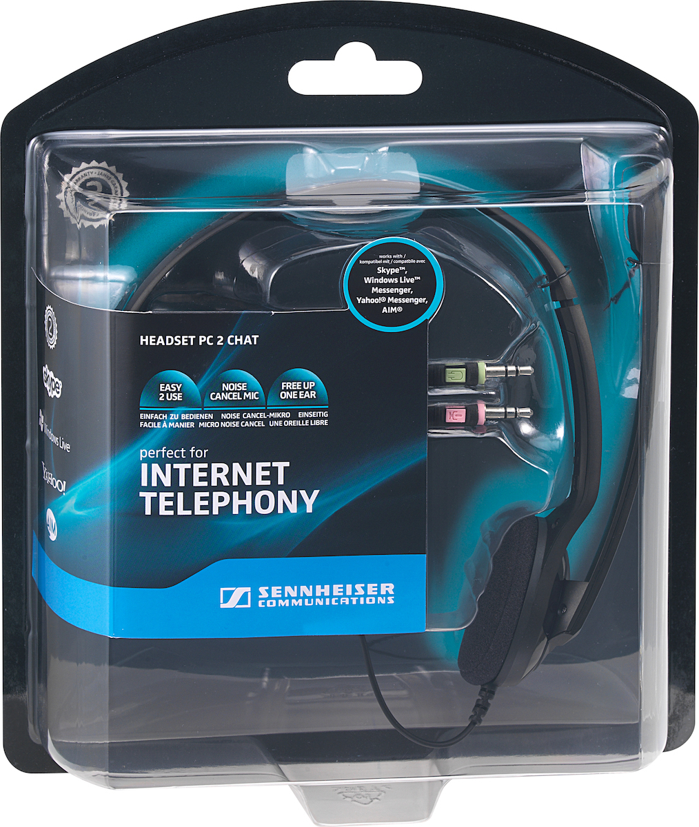 Sennheiser PC 2 On Ear Multimedia Ακουστικά με μικροφωνο και σύνδεση 3.5mm Jack - Image 3