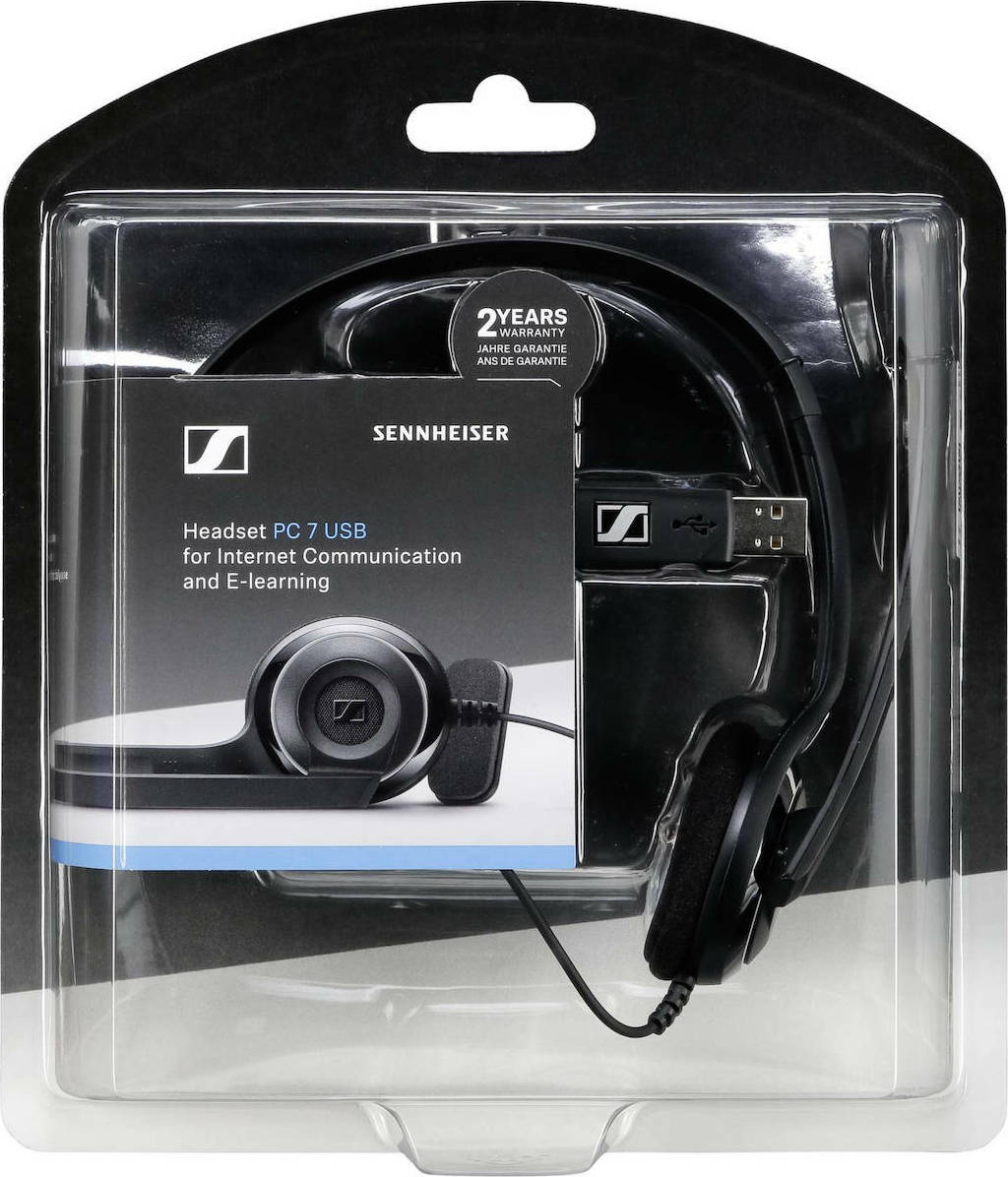 Sennheiser PC 7 On Ear Multimedia Ακουστικά με μικροφωνο και σύνδεση USB-A - Image 4
