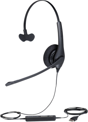 Jabra BIZ 1500 USB Mono On Ear Multimedia Ακουστικά με μικροφωνο και σύνδεση USB-A - Image 4
