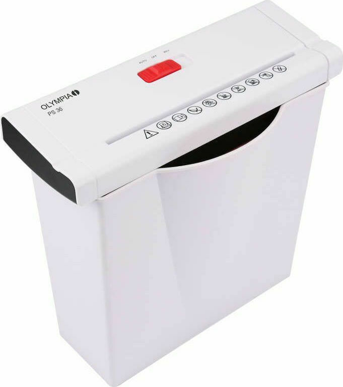 Olympia Καταστροφέας Εγγράφων PS 36 Strip Cut 6 Φύλλων με Κάδο 7lt 2706 - Image 8
