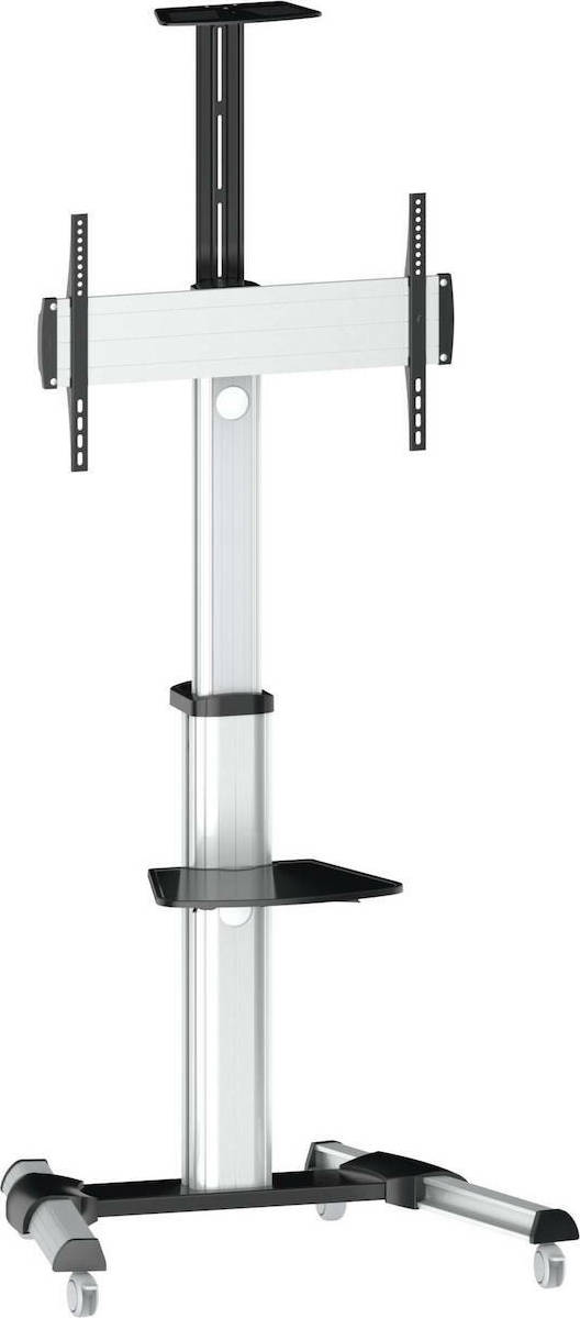 Reflecta TV Stand 70VC-Shelf Βάση Τηλεόρασης Δαπέδου έως 70" και 50kg