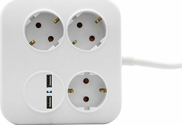 REV Πολύπριζο 3 Θέσεων με 2 USB-A, USB-C και Καλώδιο 1.4m - Image 5