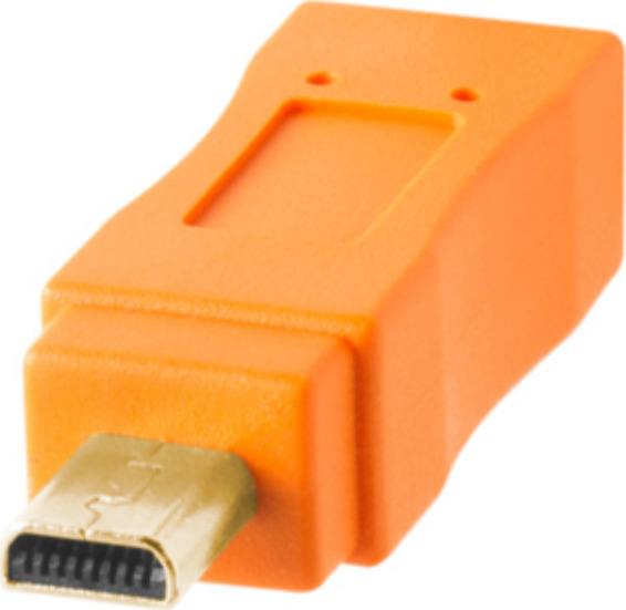 Tether Tools USB 2.0 Cable USB-A male - mini USB-B male 4.6m (CU8015-ORG) - Image 3