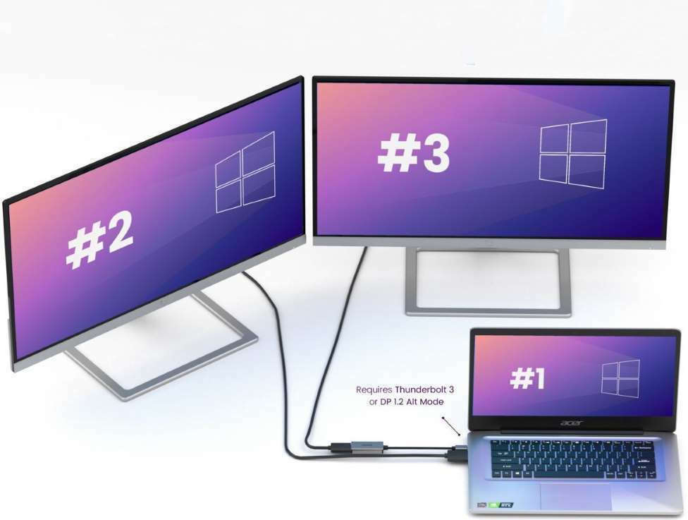 Marmitek USB-C male σε DisplayPort female (8371) - Image 5