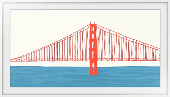Samsung Frame Modern White 50" - Image 4