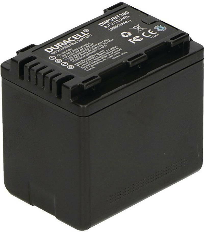 Duracell Μπαταρία Βιντεοκάμερας DRPVBT380 3560mAh Συμβατή με Panasonic - Image 4