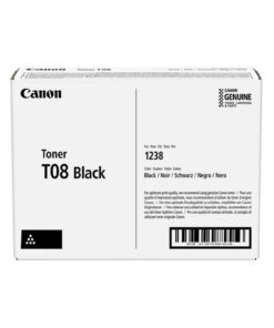 Canon T08 Γνήσιο Toner Laser Εκτυπωτή Μαύρο 11000 Σελίδων (3010C006)