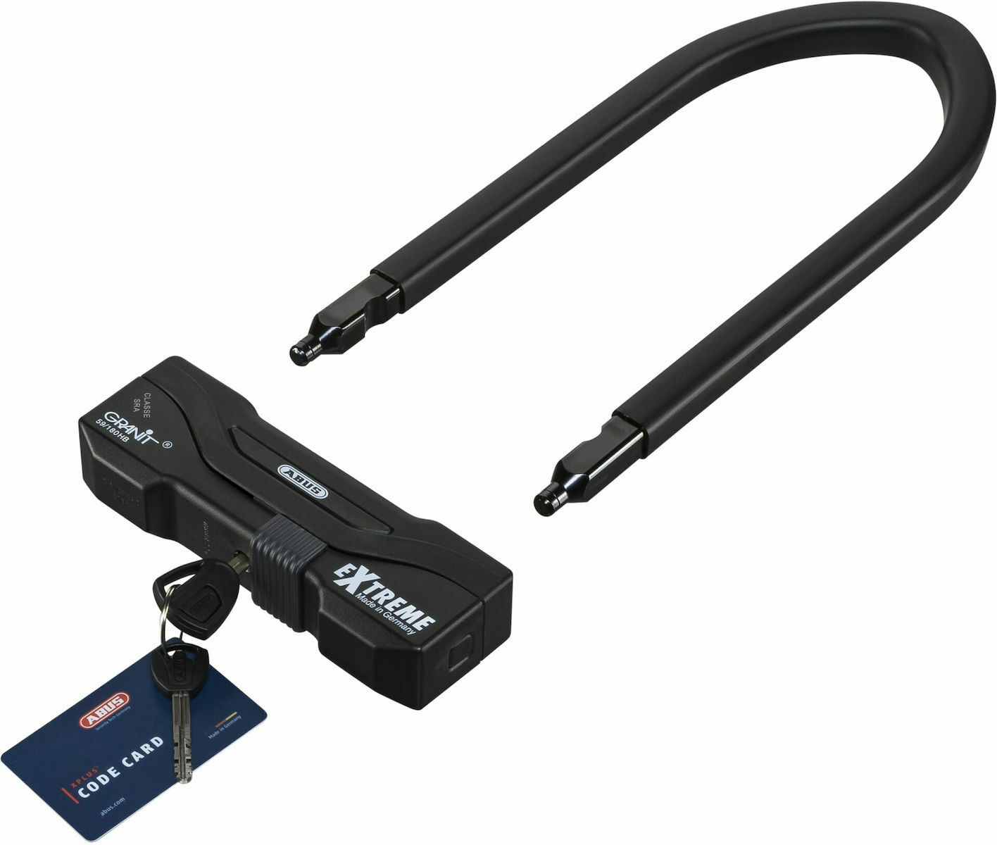 Abus Granit Extreme X-Plus 59 Αντικλεπτικό Πέταλο Μοτοσυκλέτας Μαύρο Χρώμα - Image 3