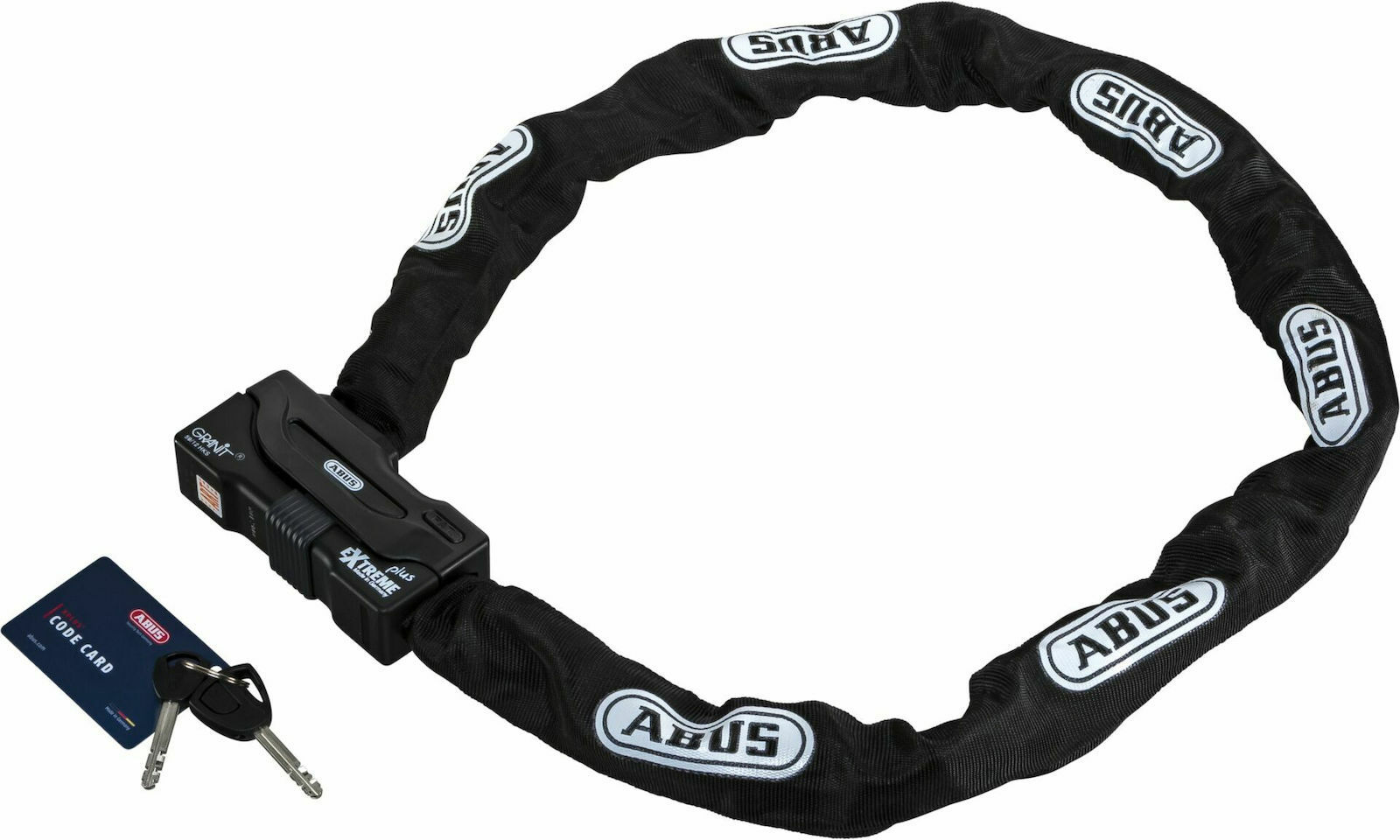 Abus Granit Extreme Plus Αντικλεπτική Κουλούρα Μοτοσυκλέτας με Μήκος 140εκ. Μαύρο Χρώμα - Image 2