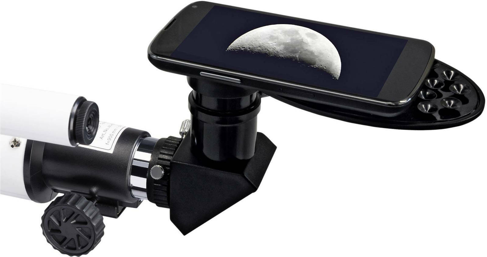 Bresser Classic 60/900 Az Lens Διοπτρικό Τηλεσκόπιο με Υποδοχή για Smartphone Camera - Image 3