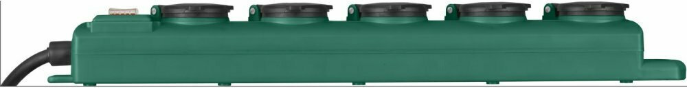 Brennenstuhl SL-554 Πολύπριζο 5 Θέσεων με Διακόπτη και Καλώδιο 5m Πράσινο - Image 3