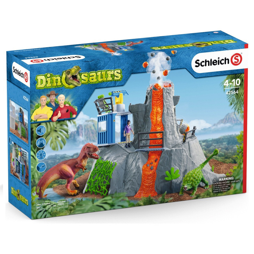 Schleich-S Παιχνίδι Μινιατούρα Ηφαίστειο Αρχηγείο Εξερεύνησης για 4+ Ετών - Image 2