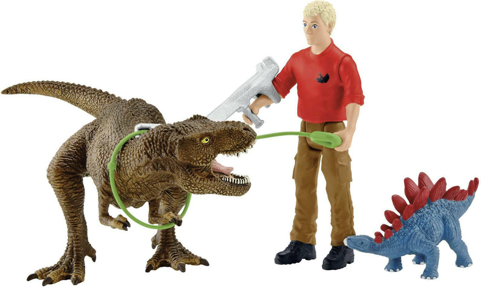 Schleich-S Παιχνίδι Μινιατούρα Tyrannosaurus Rex Attack για 4+ Ετών - Image 5