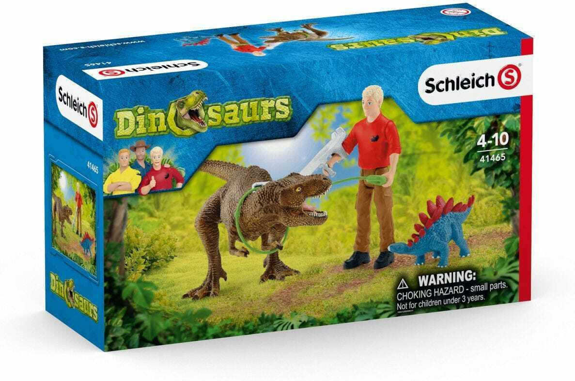 Schleich-S Παιχνίδι Μινιατούρα Tyrannosaurus Rex Attack για 4+ Ετών - Image 6