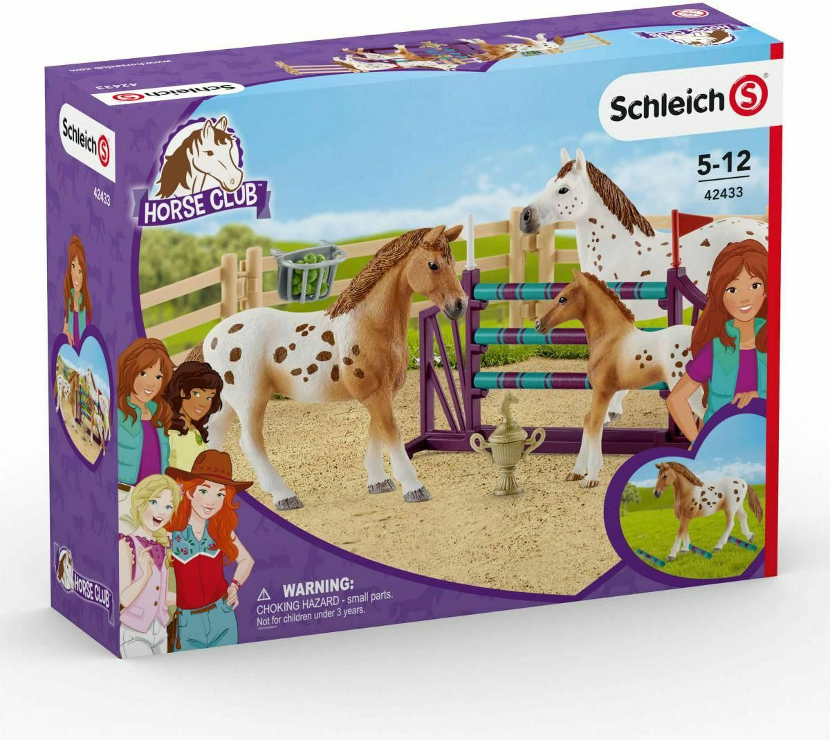 Schleich-S Παιχνίδι Μινιατούρα Σετ Horse Club Lisas Tournament Training για 5-12 Ετών - Image 10