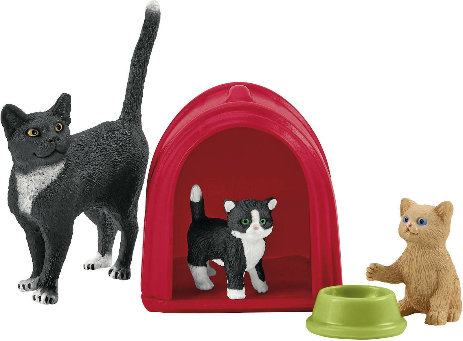 Schleich-S Παιχνίδι Μινιατούρα Σετ Playtime For Cute Cats για 3-8 Ετών - Image 5