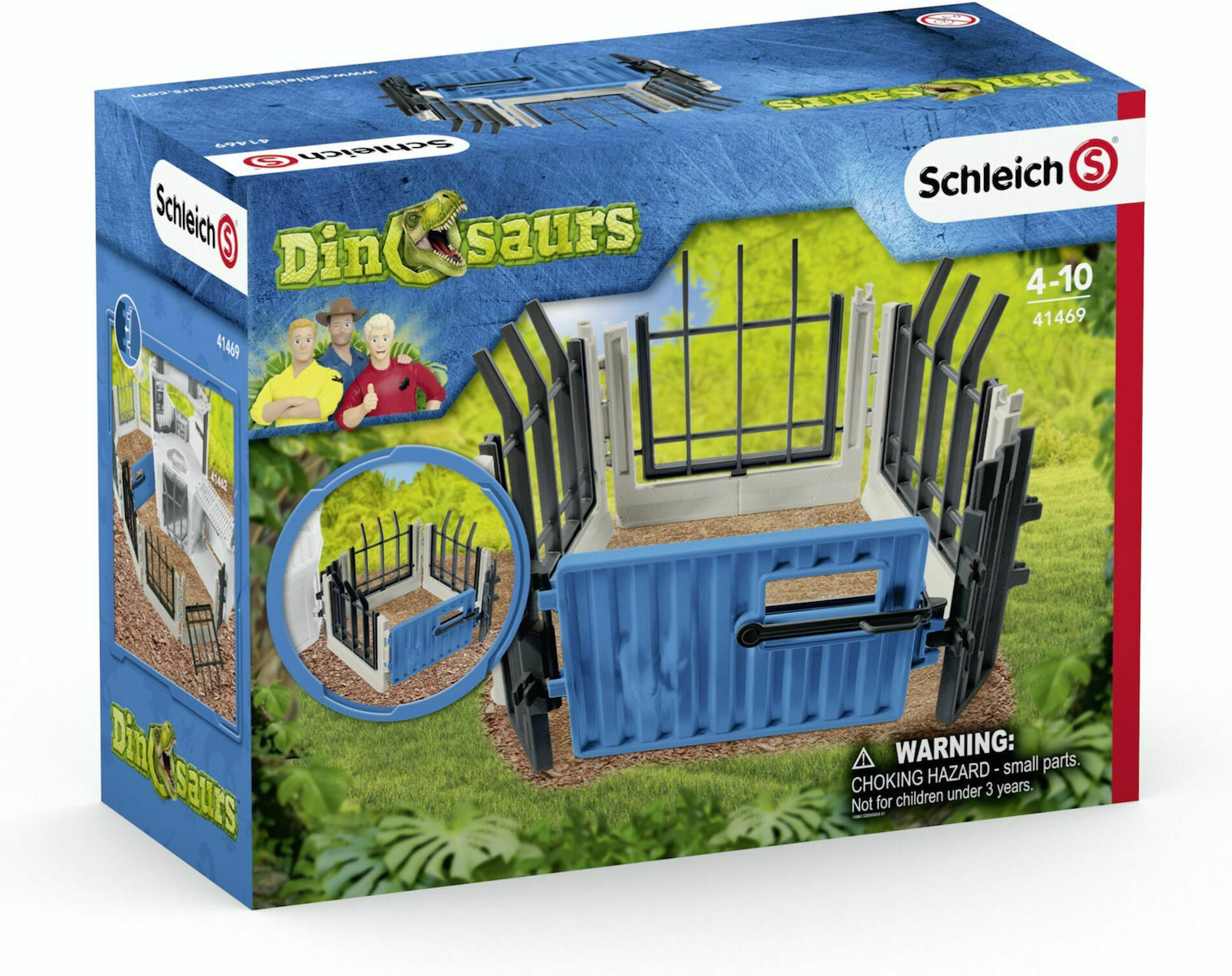 Schleich-S Παιχνίδι Μινιατούρα Σετ Dinosaurs: Fence Extension Set - Image 3