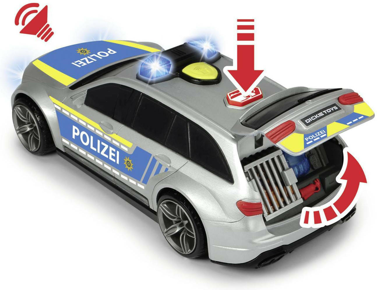 Dickie Mercedes-AMG E43 Police Car για 3+ Ετών - Image 5