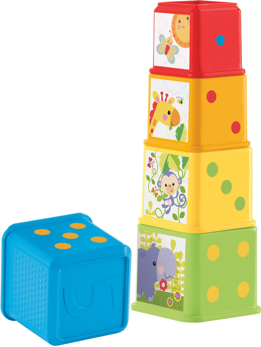 Fisher Price Stack & Explore Blocks για 6+ Μηνών