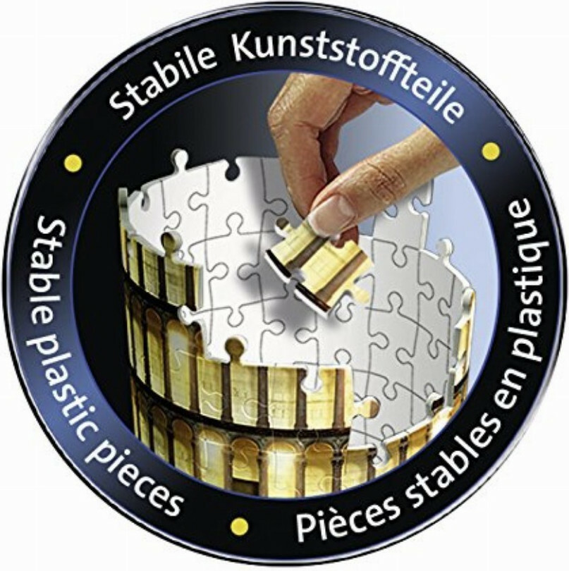Puzzle Ο Κεκλιμένος Πύργος της Πίζας Night Edition 3D 216 Κομμάτια - Image 4