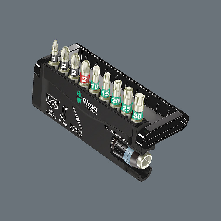 Wera Σετ 10 Μύτες Κατσαβιδιού Bit-Check 10 Stainless 1 - Image 4
