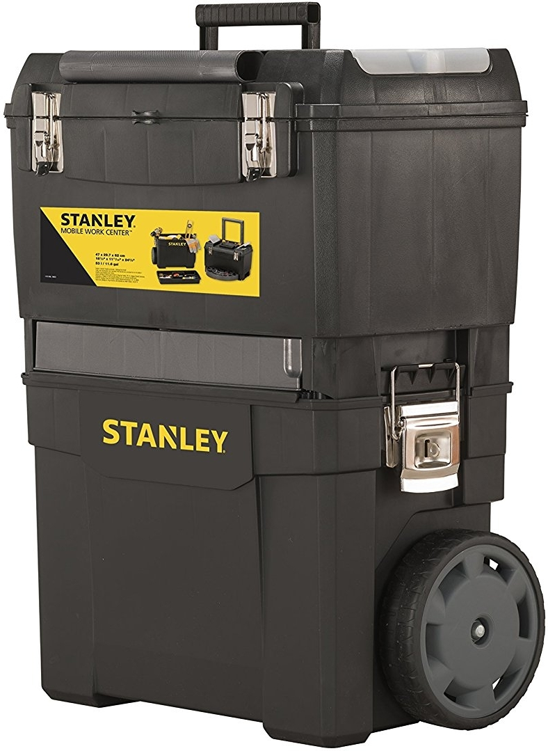Stanley Τροχήλατος Πλαστικός Εργαλειοφόρος 2 Τμημάτων με Εργαλειοθήκη Π47.3xΒ30.2xΥ62.7εκ. - Image 10