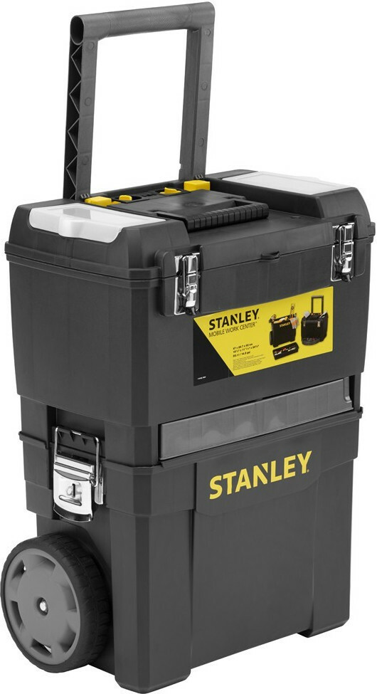 Stanley Τροχήλατος Πλαστικός Εργαλειοφόρος 2 Τμημάτων με Εργαλειοθήκη Π47.3xΒ30.2xΥ62.7εκ. - Image 3