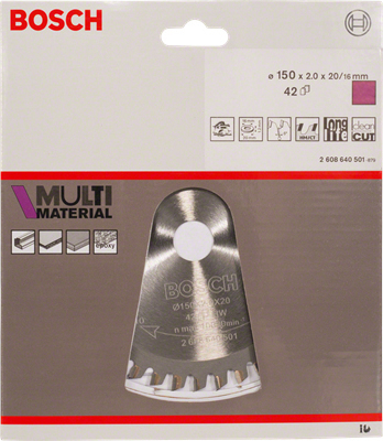 Bosch Δίσκος Κοπής Ξύλου με 54 Δόντια 190mm 2608640509 - Image 4