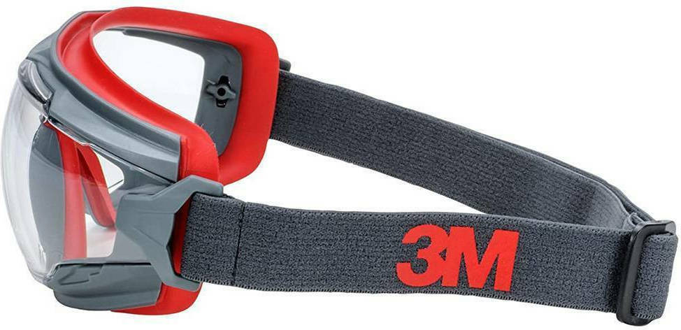 3M 500 Series Γυαλιά / Μάσκα Εργασίας για Προστασία Red - Image 7