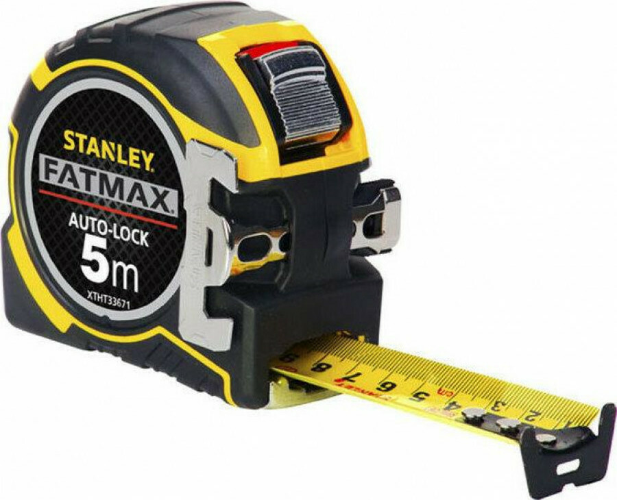 Stanley Fatmax Autolock Μετροταινία με Αυτόματη Επαναφορά 32mm x 5m